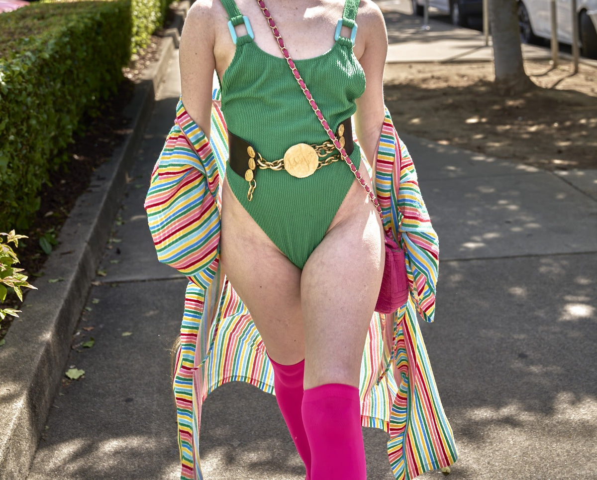Retro Doll Knee Highs