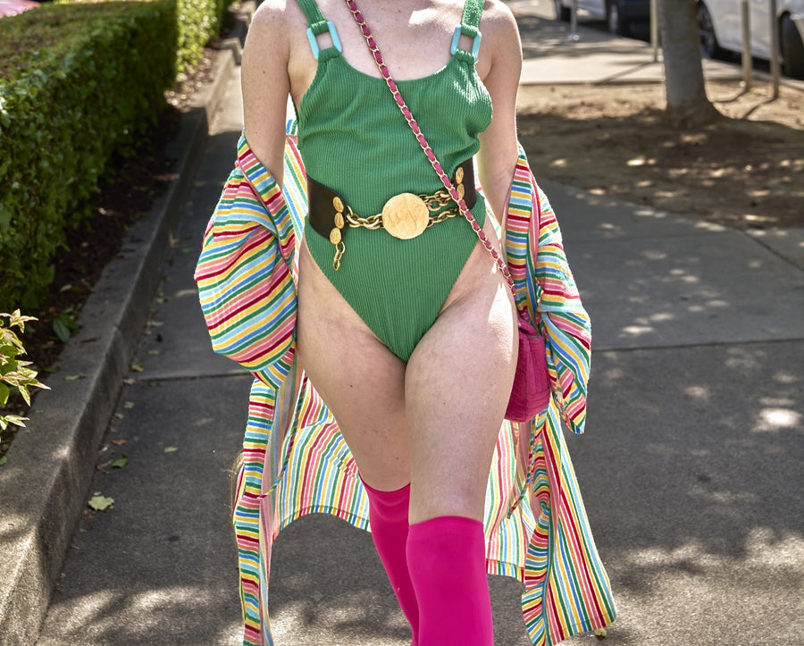 Retro Doll Knee Highs